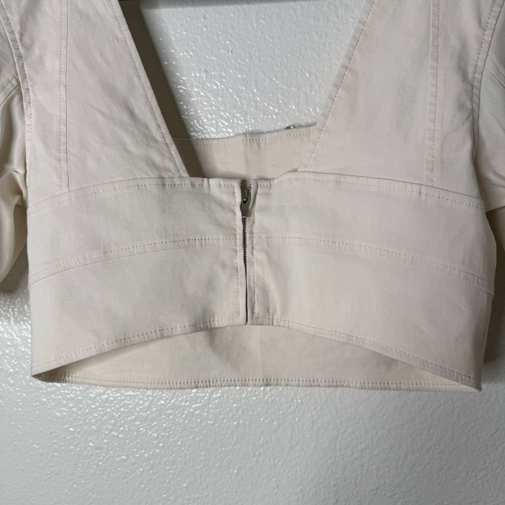 A.L.C. Linen Blend Gianna Top size 12 - Picture 8 of 12